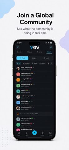 Visu: Experiences & Rewards iPhone screenshot