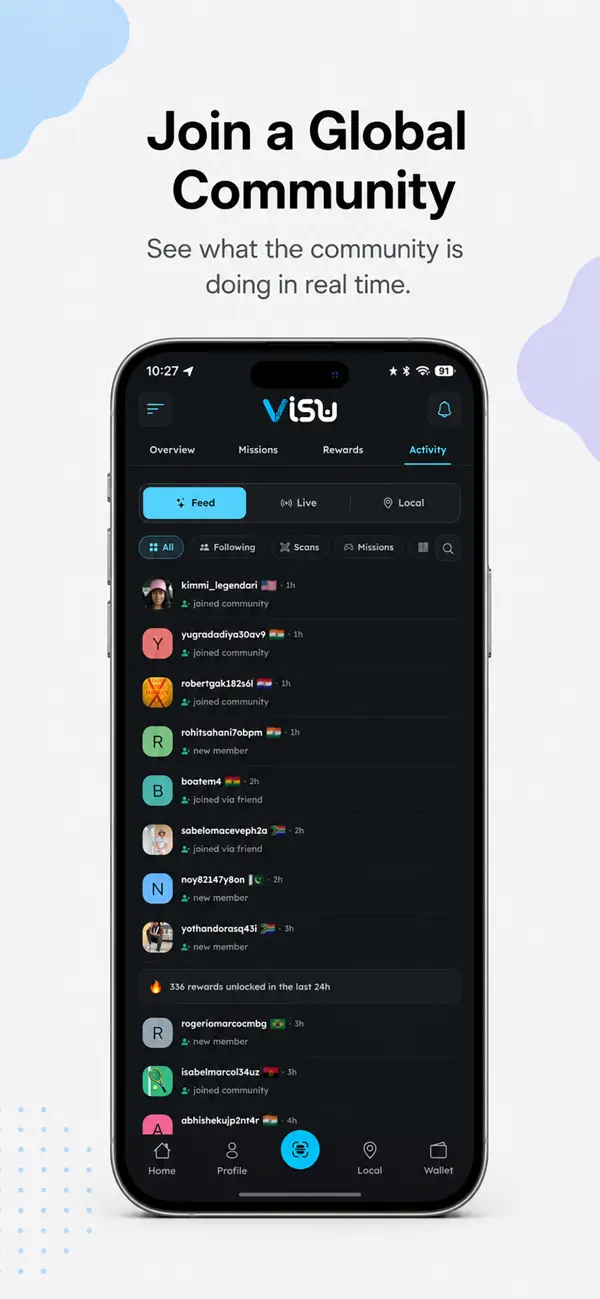 Screenshot #2 pour Visu - Scan to Earn Rewards