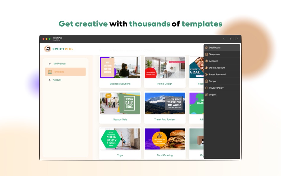 #2. SwiftPixl—Create, Edit, Design (macOS) Ved: Andries Stephanus de Beer
