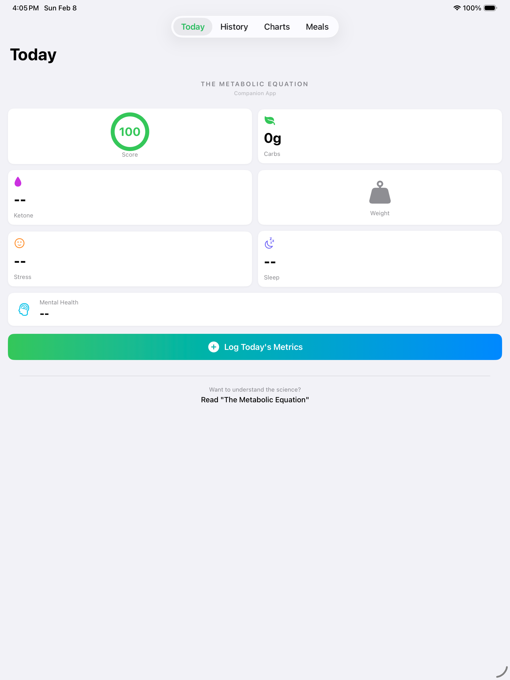 MetabolicTracker