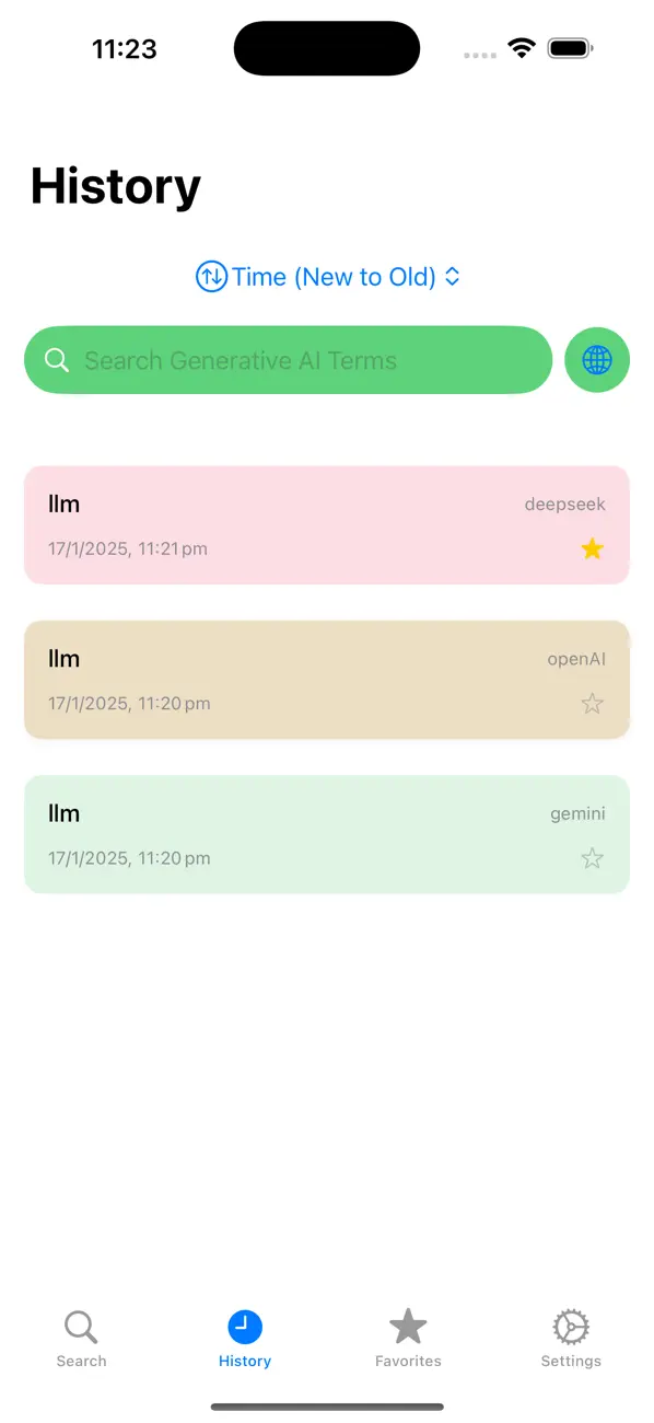 #2. AI Term (iOS) Ved: Zhi Shen