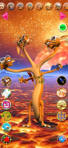 Talking 3 Headed Dragon Screenshot 8 of 10