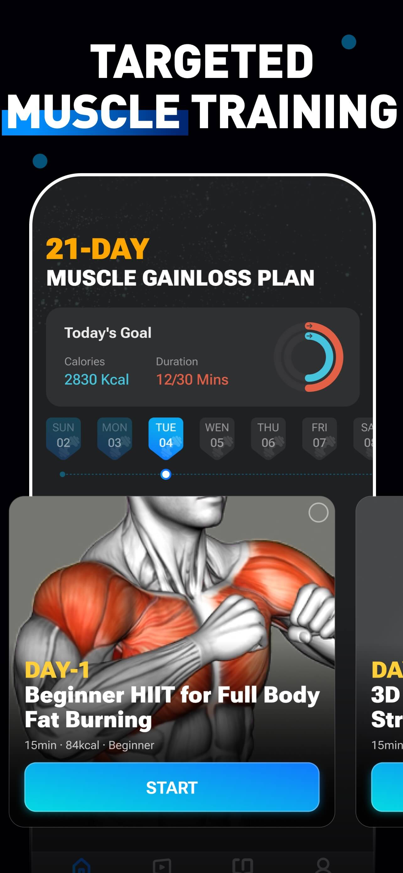 MuscleMaxMe: Fitness Planner screenshot 4