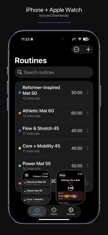 Pilates Timer screenshot 1 of 5