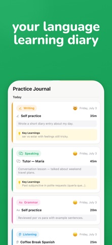 Sorrel: Language Study Diary Screenshot 1 of 8