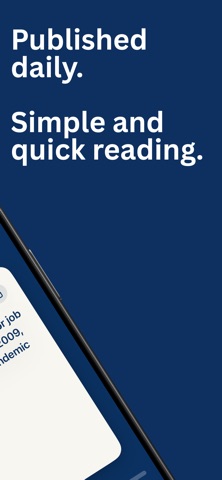 Today’s Facts — Daily Brief iPhone screenshot