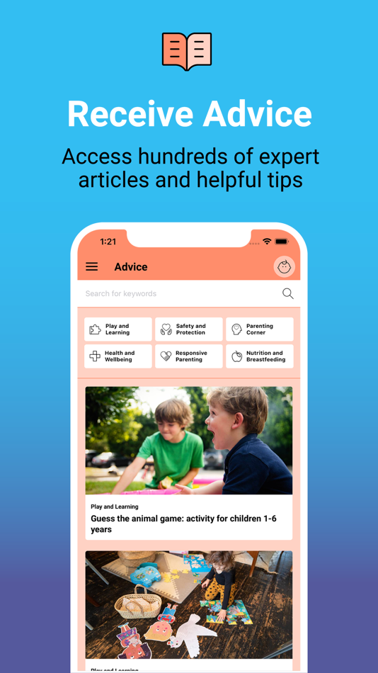 #2. Bebbo parenting app (iOS) 由: United Nations Children's Fund (UNICEF)