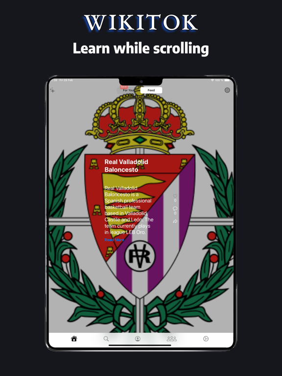 WikiTok - Scroll, Read & Learn