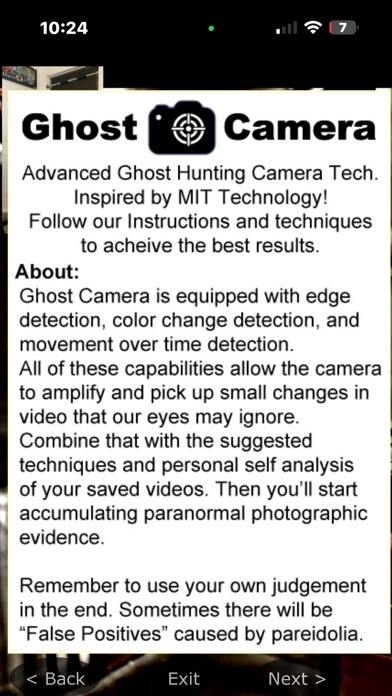Ghost Cam Lite Pocket Future Screenshot