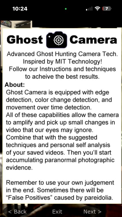 Ghost Cam Lite Pocket Future screenshot-5