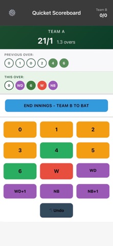 CricTally screenshot