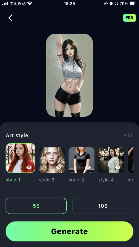 #3. AI Video Art Generator (iOS) 由: 因小智