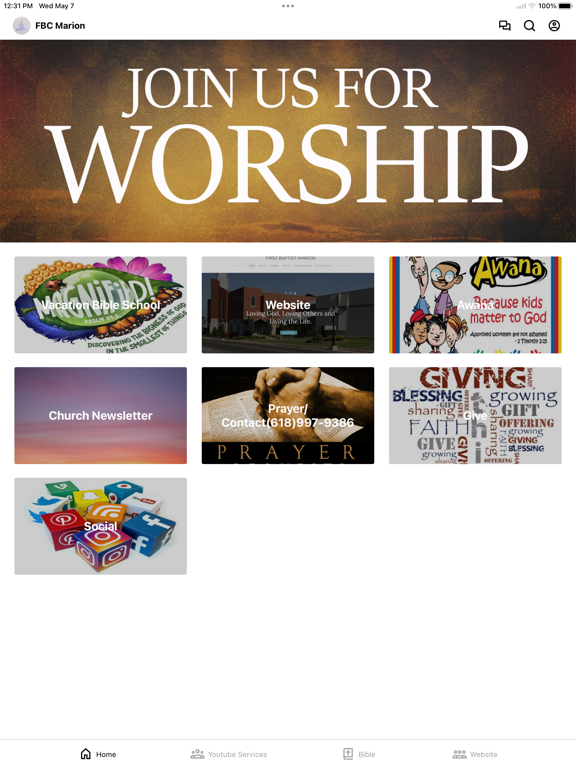 Screenshot #4 pour First Baptist Church Marion