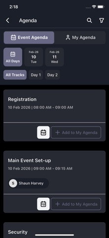 National Training Summit screenshot
