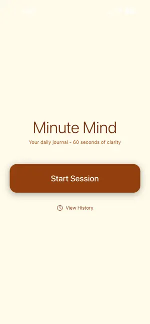 The 60-Second Journal screenshot 1