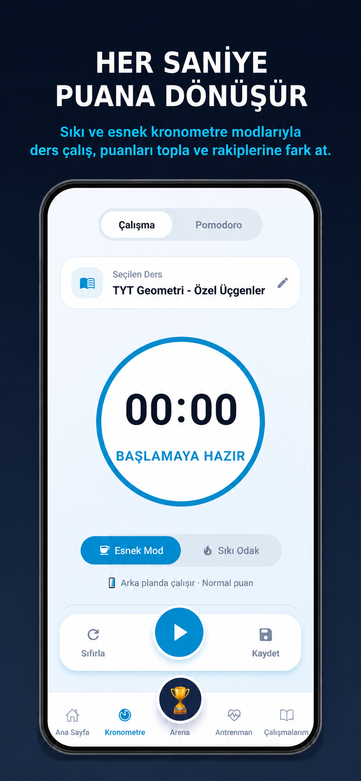Arena - YKS LGS Ders Takibi screenshot 3