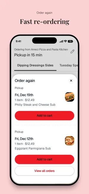 Ameci Pizza and Pasta Kitchen screenshot 4