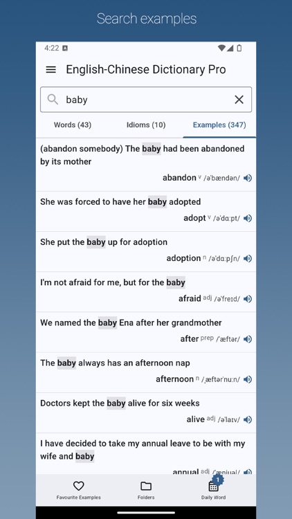 English-Chinese Dictionary Pro