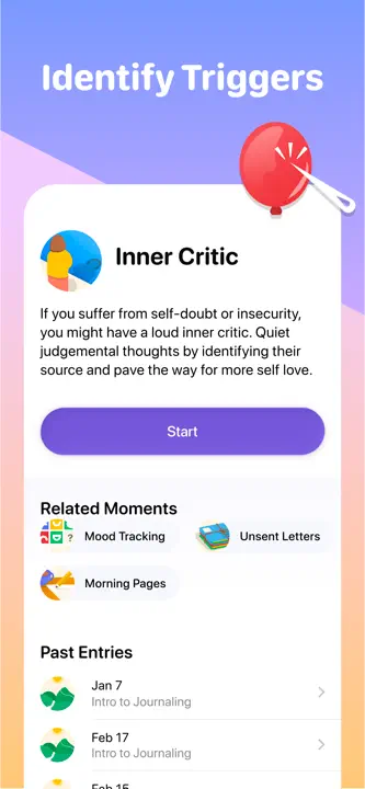 Journal & Mood Tracker: Screenshot 6 von 10