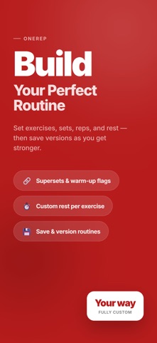 OneRep: Workout Tracker & PRs Screenshot 8 of 8