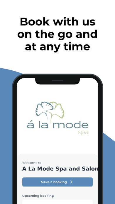 A La Mode Spa and Salon Screenshot