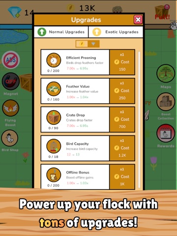 Merge Birds: Incremental Game iPad screenshot