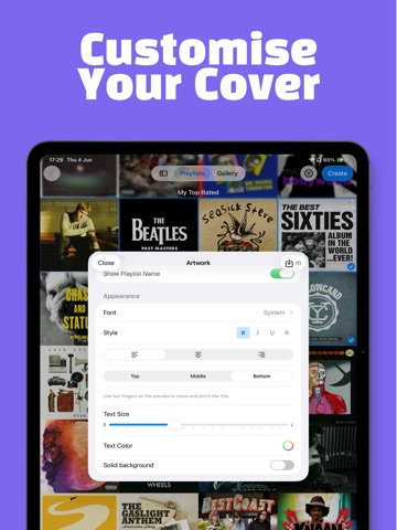 Playlist Mosaic ipad screenshot 4