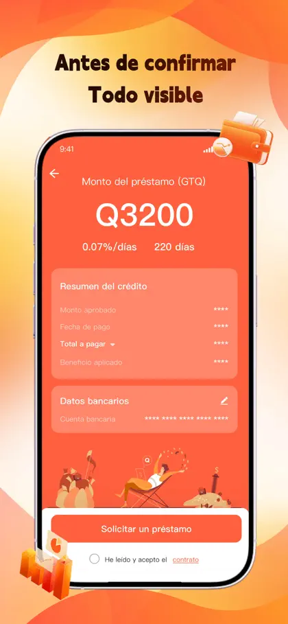 Screenshot 3 von 5 zu OPT Crédito Personal