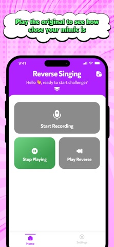 Reverse Audio: Play Challenge screenshot