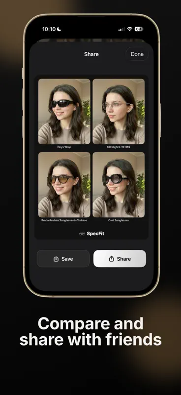 SpecFit: Prueba gafas con IA screenshot 5 of 5