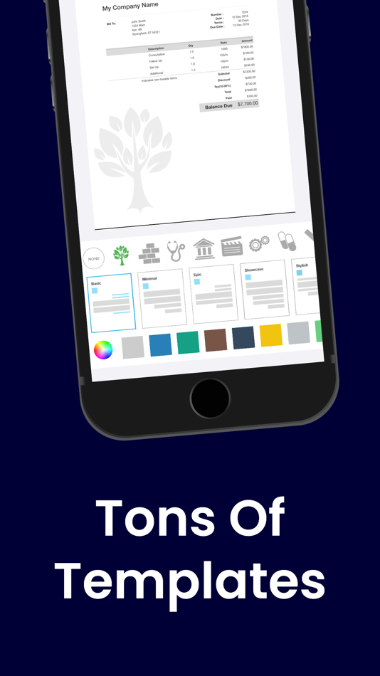 #2. Invoice Maker・Estimate App (iOS) 由: Green & Red LLC