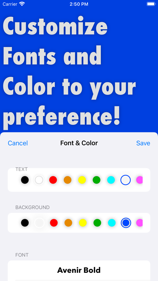 #3. Type Big (iOS) By: One Man Shy LLC