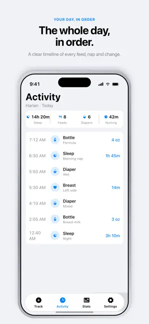 Baby Tracker - Feed & Sleep screenshot 4