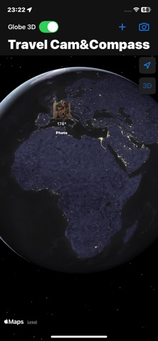 GeoTrail Cam&Compass Screenshot 1 of 6