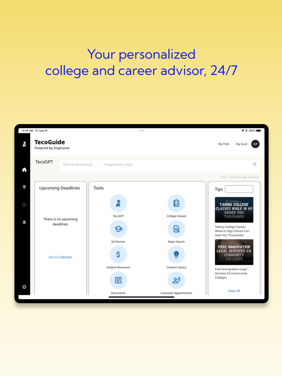TecoGuide iPad screenshot 2 - Education app