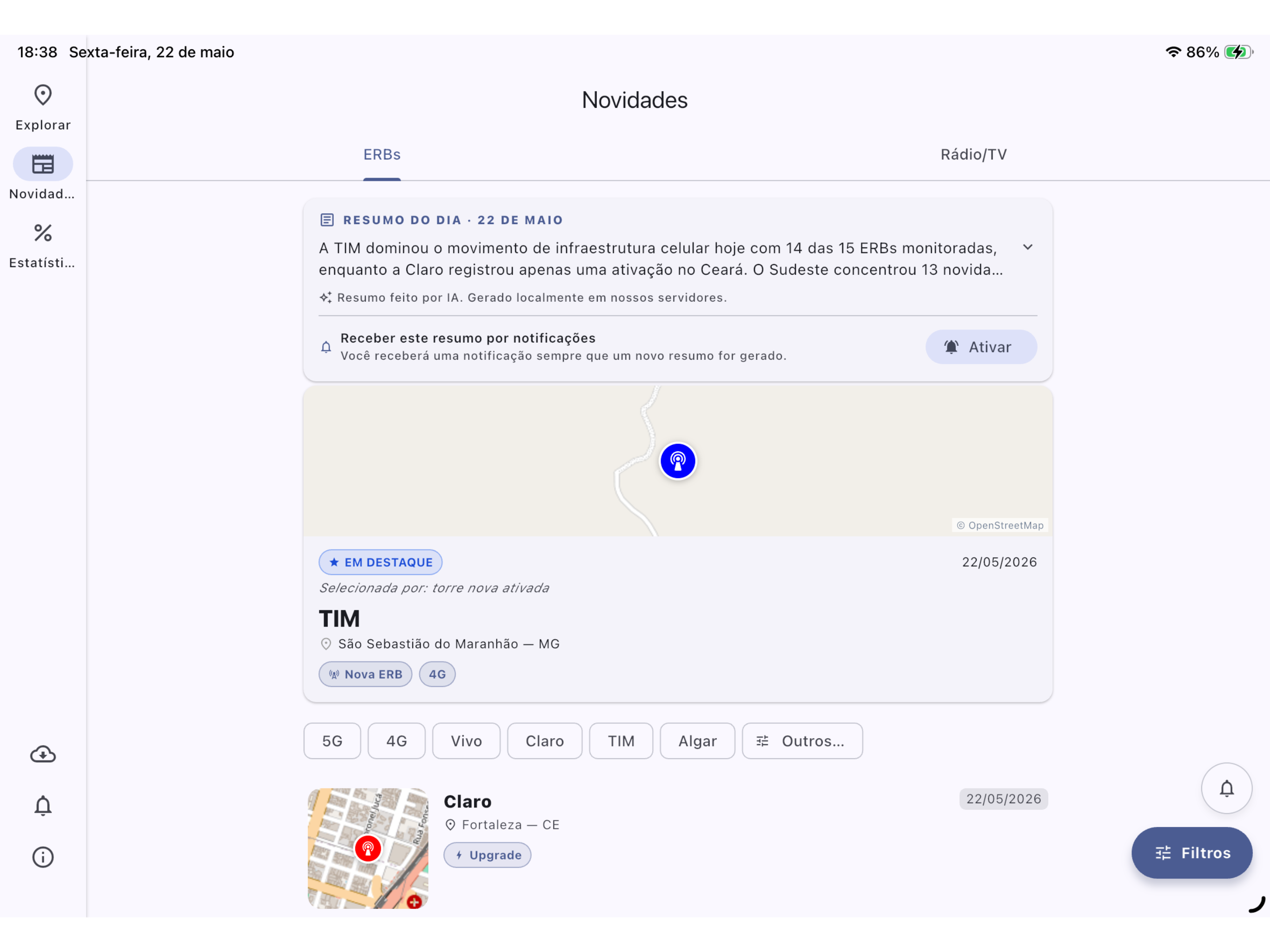 RMF — Redes Móveis Fixas screenshot 10