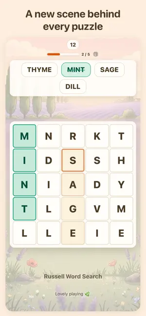 Russell Word Search screenshot 3