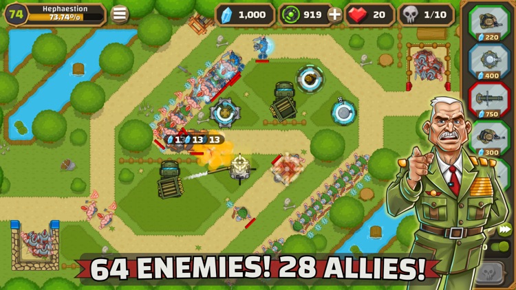 Ancient Allies Tower Defense screenshot-5