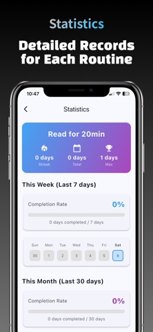 RoutineMate - Habit Tracker Screenshot 3 of 6
