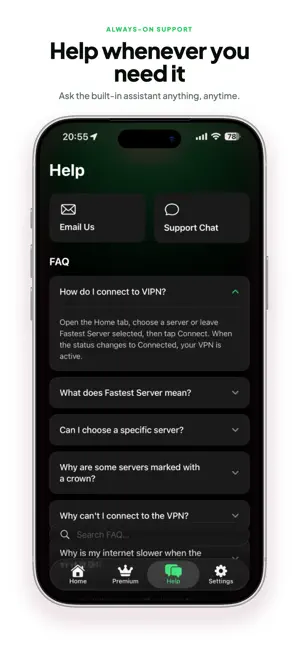 CHOP VPN: Secure Fast VPN iPhone screenshot 5