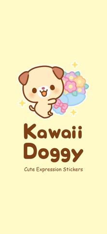Kawaii Doggy:Fun Stickers screenshot