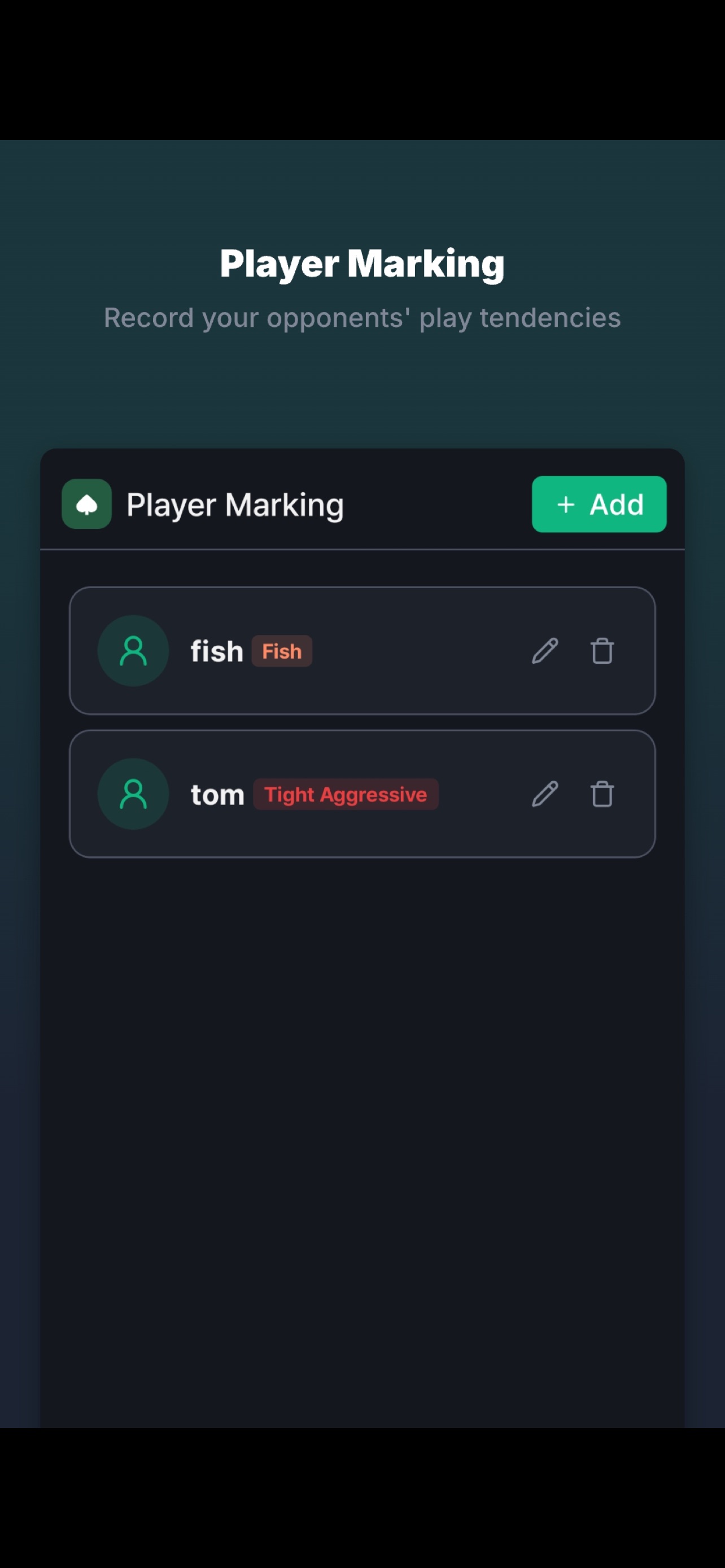 Screenshot 2 of HandyLog - Poker Hand Tracker