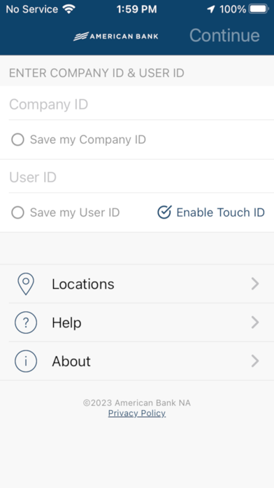ABNA Business Screenshot