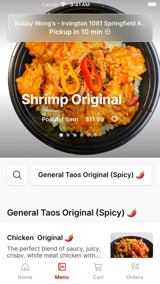 Bobby Wong’s iPhone screenshot 2 - Food & Drink app