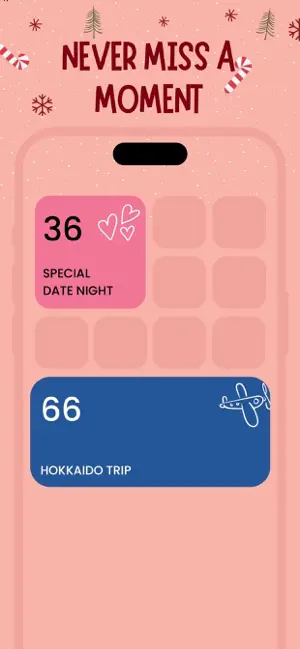 Upcoming: Countdown Widget screenshot 1
