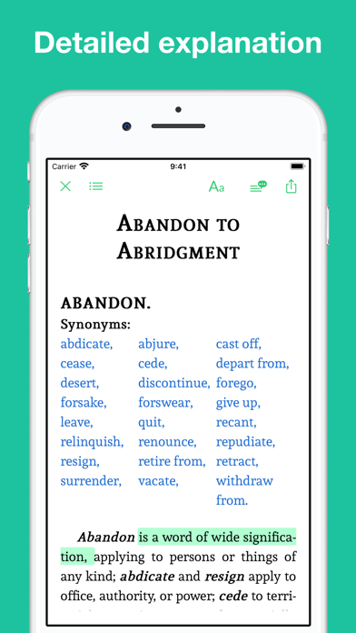 Synonym Antonym Audiobook Screenshot