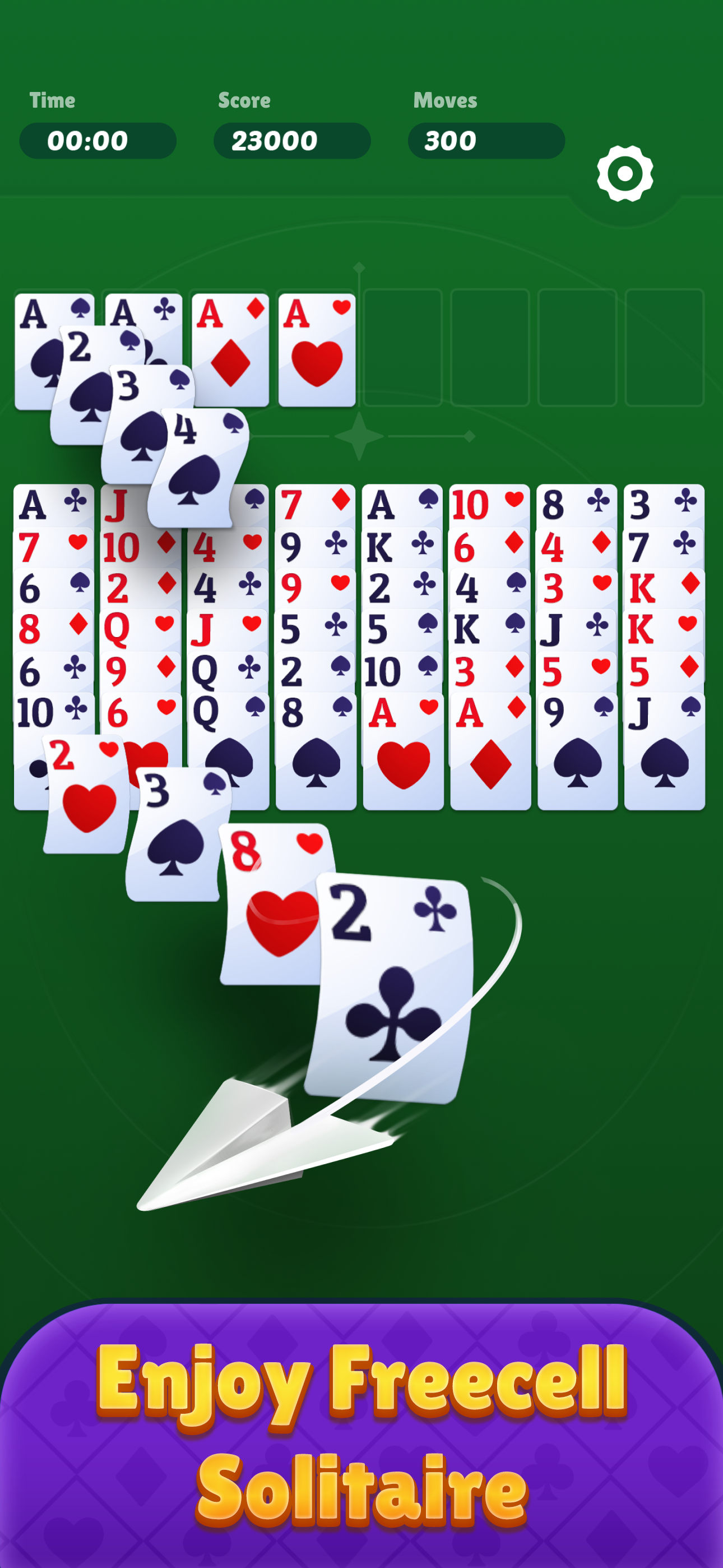 FreeCell Solitaire Go: Cards