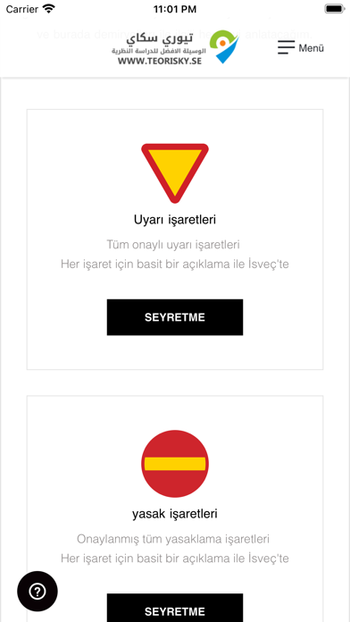 Teori På Turkiska - körkort B Screenshot
