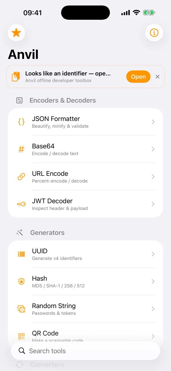 #5. Anvil: Developer Tools (iOS) di: 武汉回到未来科技有限公司