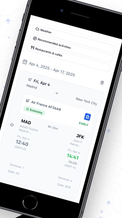 CheckMyTrip – Travel Itinerary